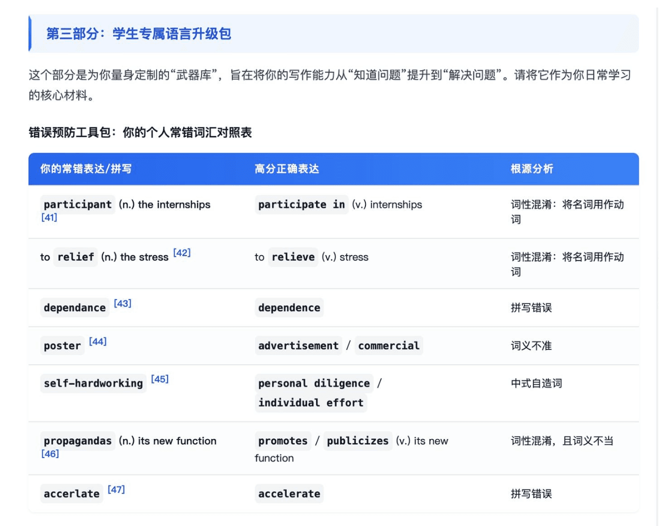 超级喜欢这个定制化的语料库